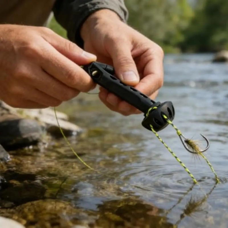 Magnetic Knot Tying Tool Flyin – обзор и цена Fishing Line Winder