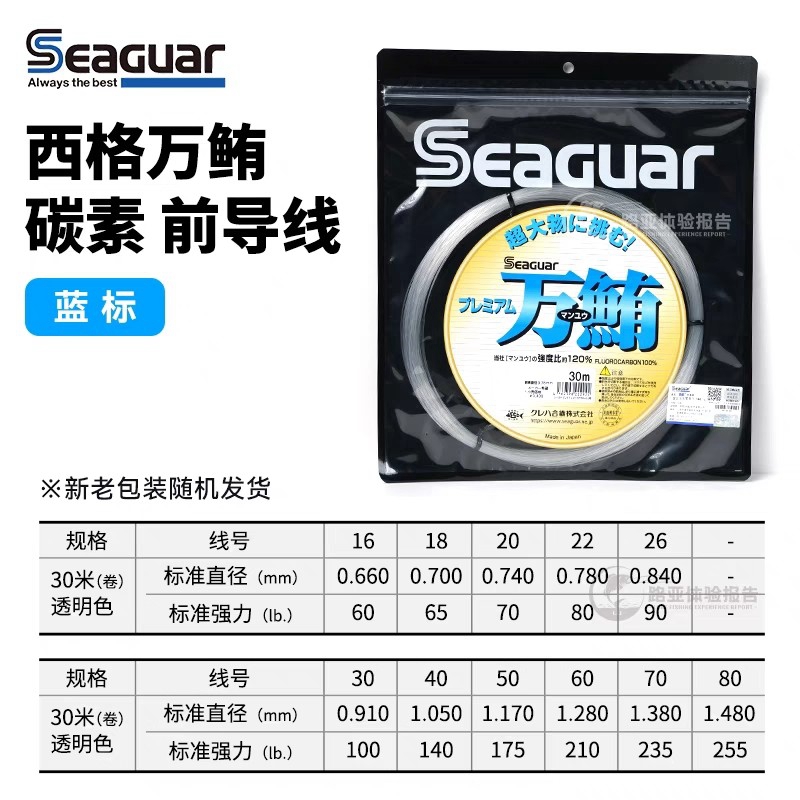 Original Seaguar 100% Fluoroca – обзор и цена Copolymer Line