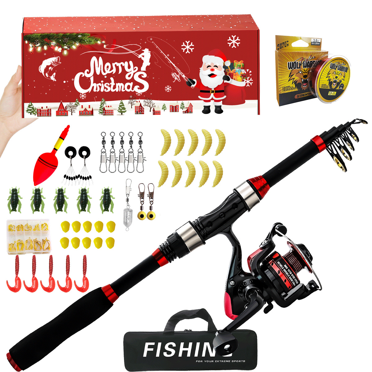 Fishing Tackle Christmas Set U – обзор и цена Freshwater Line
