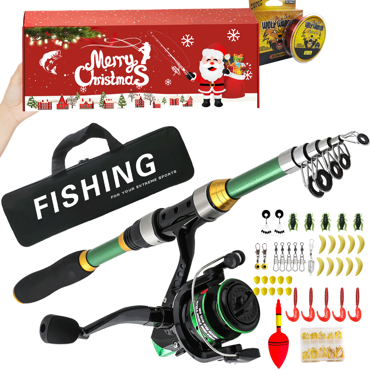 Fishing Tackle Christmas Set U – обзор и цена Freshwater Line