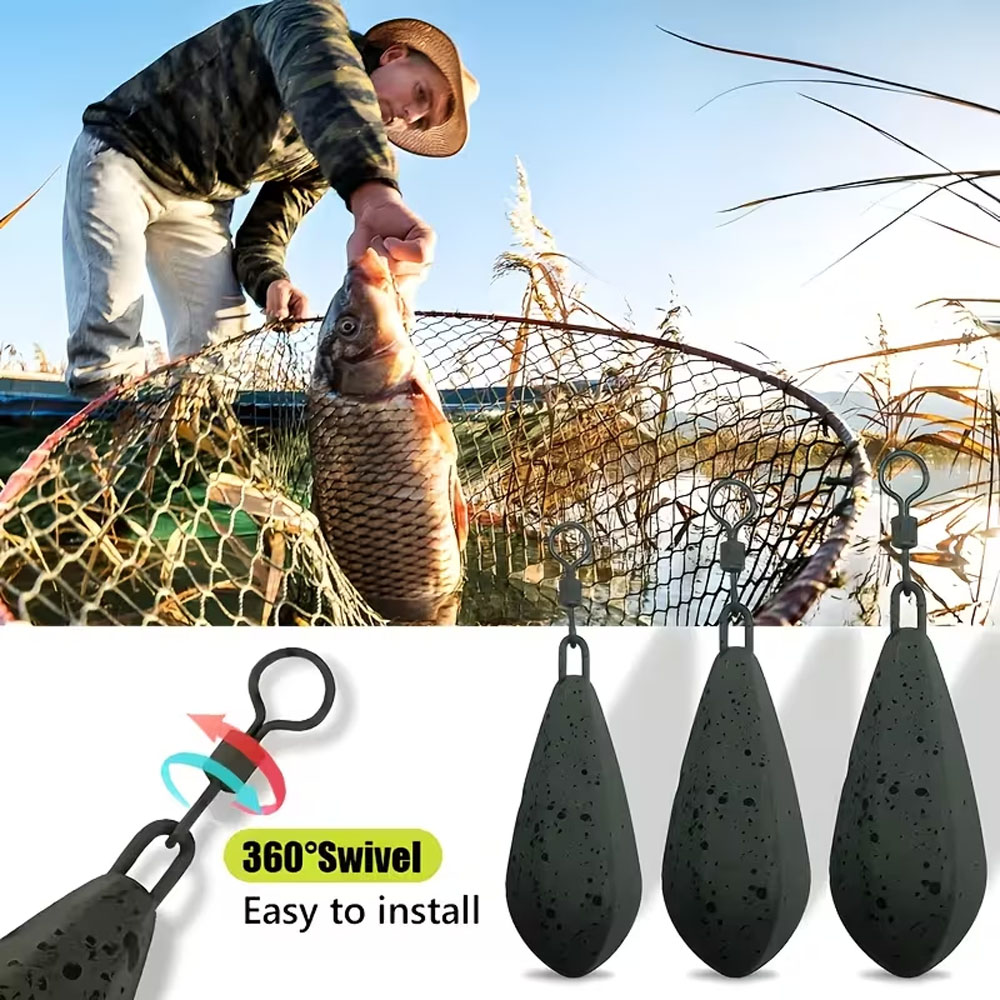4-Pack Heavy-Duty Carp Fishing – обзор и цена Freshwater Line