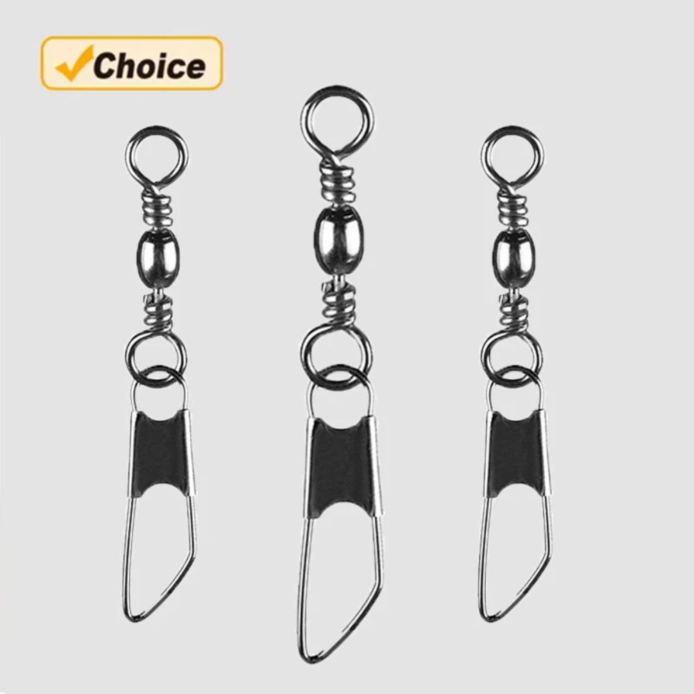 50Pcs Stainless Steel Snap Swi – обзор и цена Freshwater Line