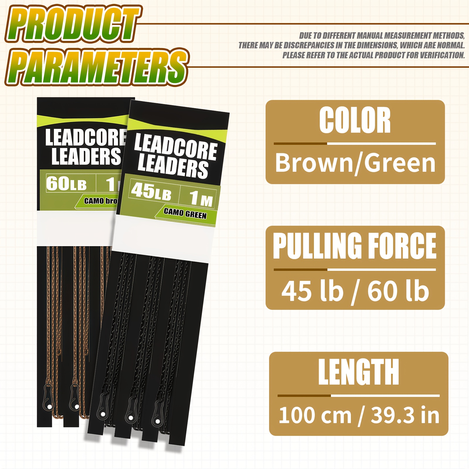 Carp Fishing Leadcore Leaders  – обзор и цена Leader Line