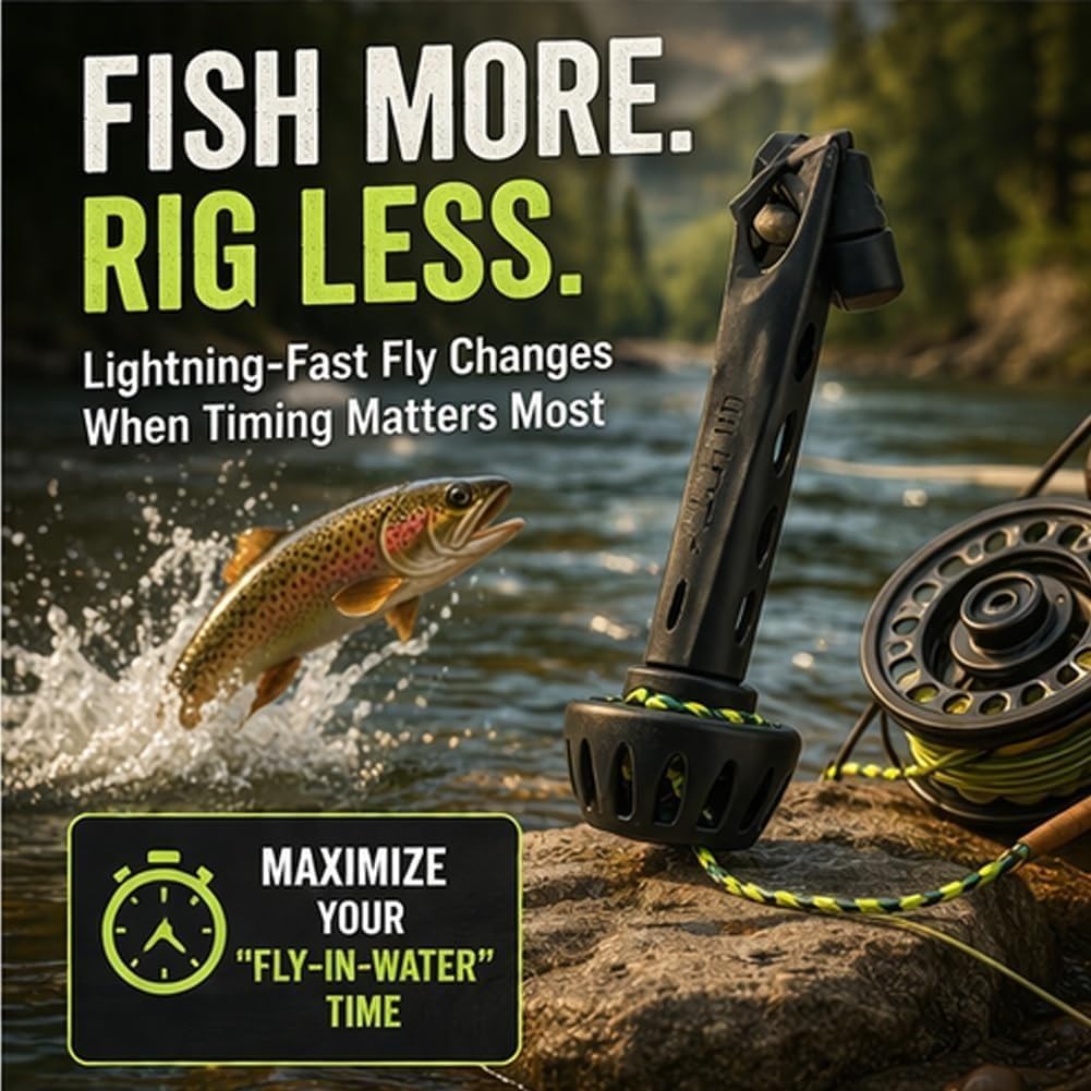 Portable Magnetic Fly Threader – обзор и цена Fishing Line Winder