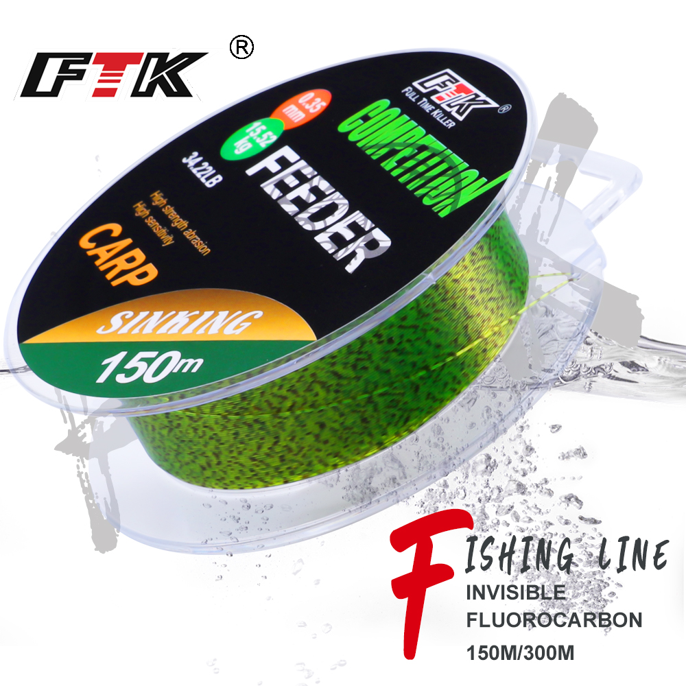 FTK  3D Invisible Carp Fishing – обзор и цена Fluorocarbon Line