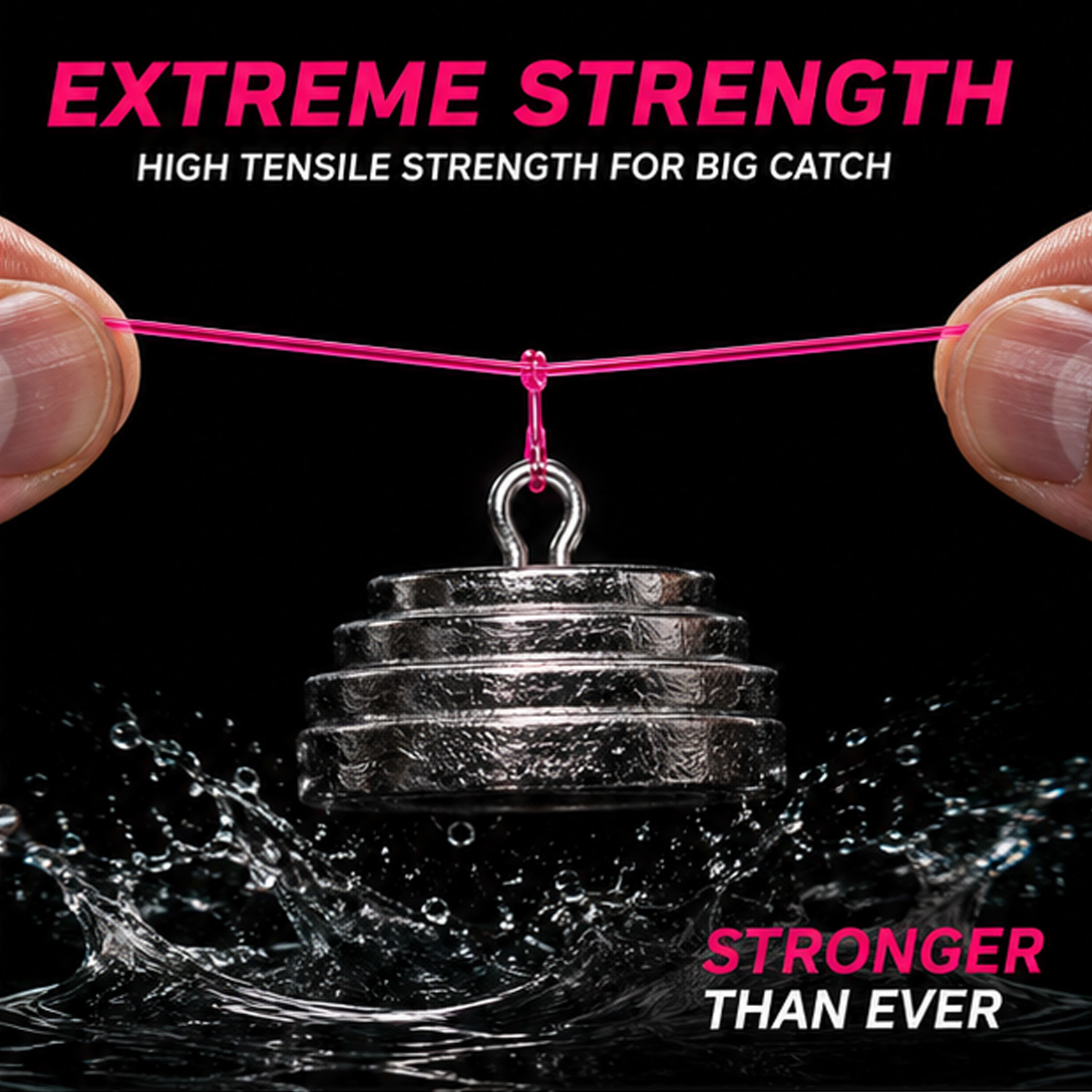 YACUMA 500M-546YDS Strong Pink – обзор и цена Fluorocarbon Line