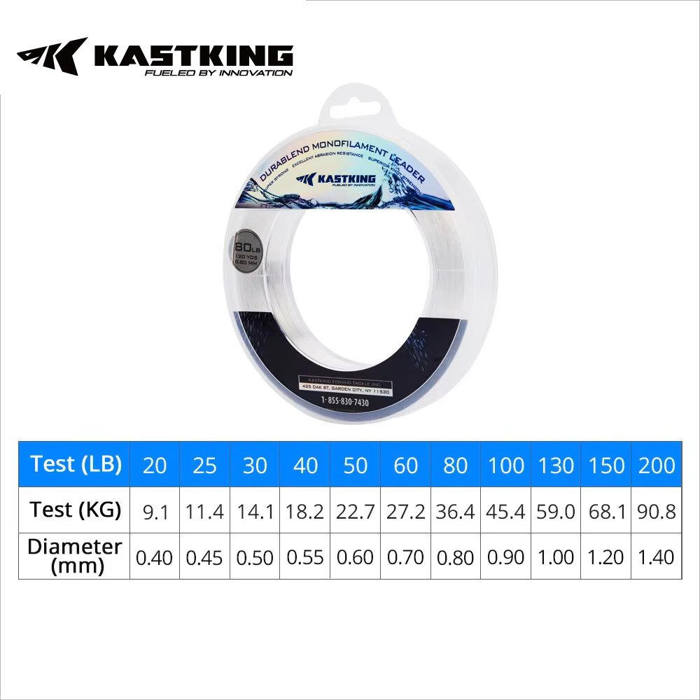 KastKing 20-200LB 110M 0.40-1. – обзор и цена Copolymer Line