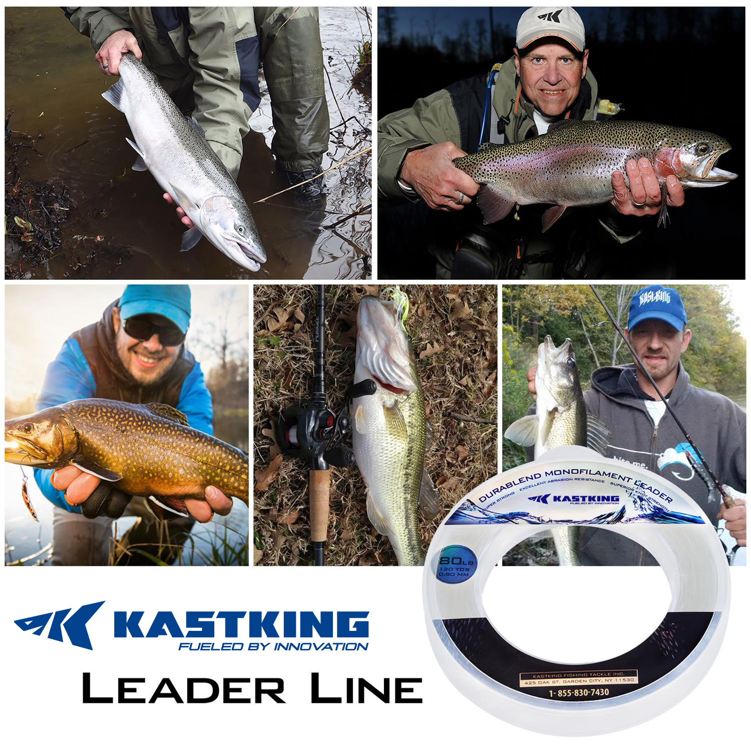 KastKing 20-200LB 110M 0.40-1. – обзор и цена Copolymer Line