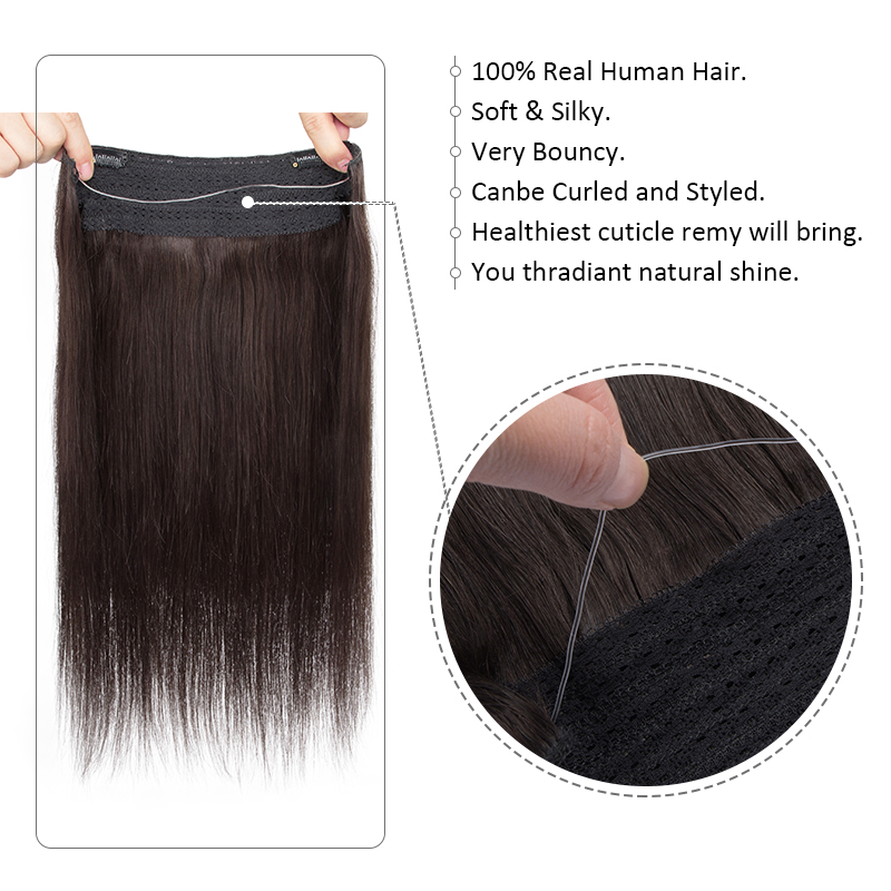 Clip in Hair Extension Real Hu – обзор и цена Tippet Line