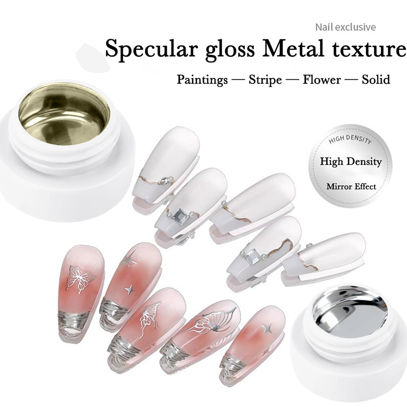 Metallic Painting Gel Chrome G – обзор и цена Copolymer Line