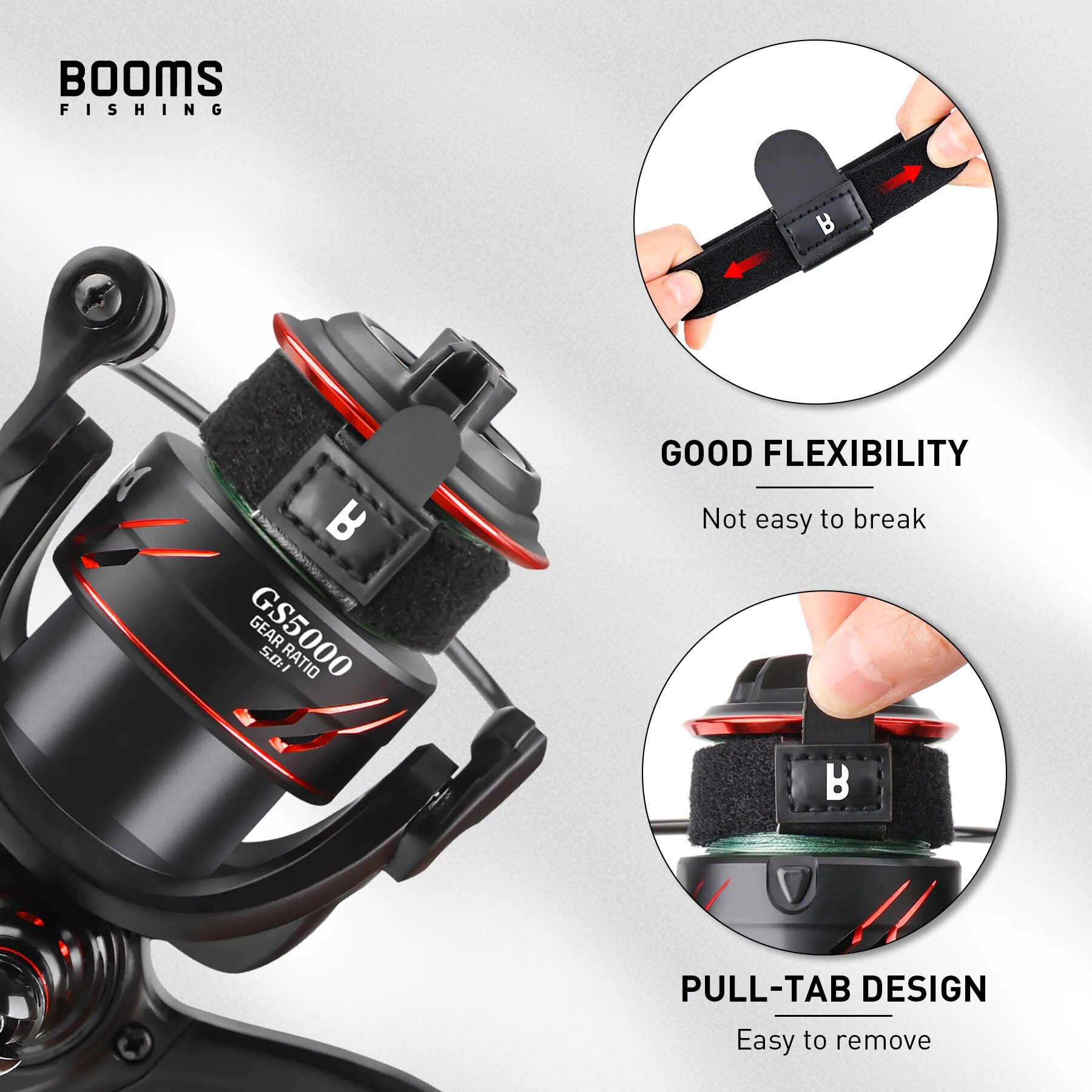 Booms Fishing SB1 4Pcs Spinnin – обзор и цена Fishing Line Box